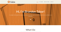 Desktop Screenshot of brandontabor.com